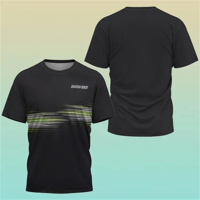Nouveau T-shirt de sport 3D im - Badminton Vector avis et prix
