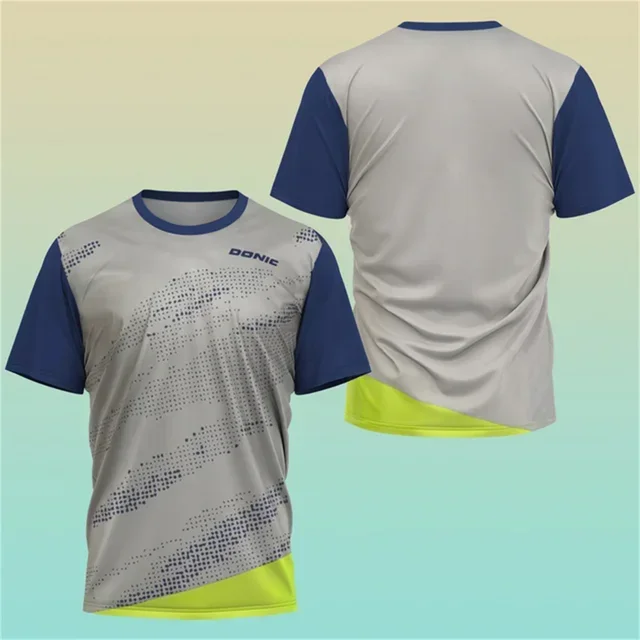 Nouveau T-shirt de sport 3D im - Badminton Vector avis et prix