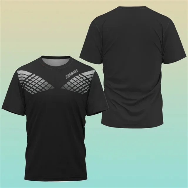 Nouveau T-shirt de sport 3D im - Badminton Vector avis et prix